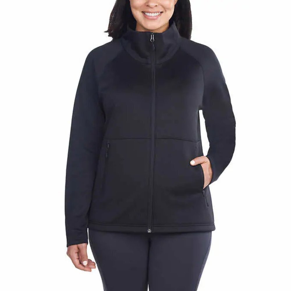 NEW Kirkland Signature Full Zip Jacket | Black